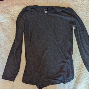 Soft black long sleeve shirt